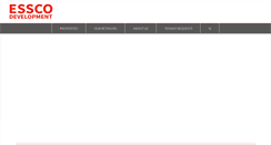 Desktop Screenshot of esscodevelopment.com